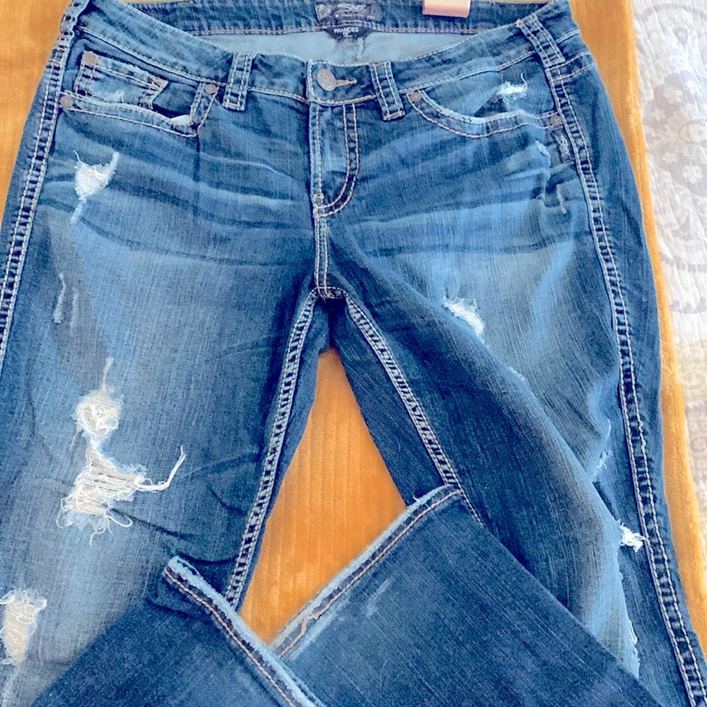Silver jeans size 18